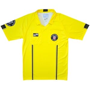 Official Sports US Soccer Federation Referee Jersey Mens Size M w/ 2024 Patch
